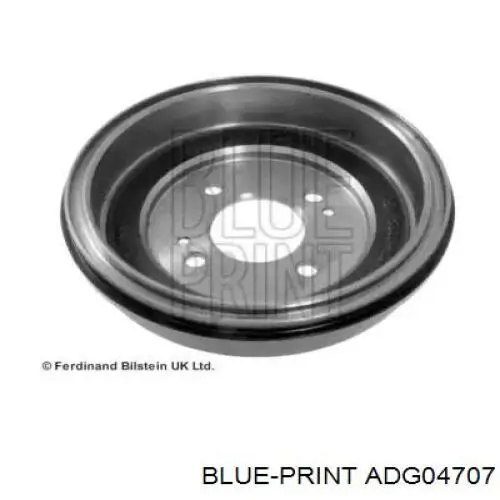 Барабан гальмівний задній Blue Print ADG04707