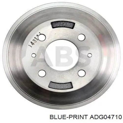 Барабан гальмівний задній ADG04710 Blue Print