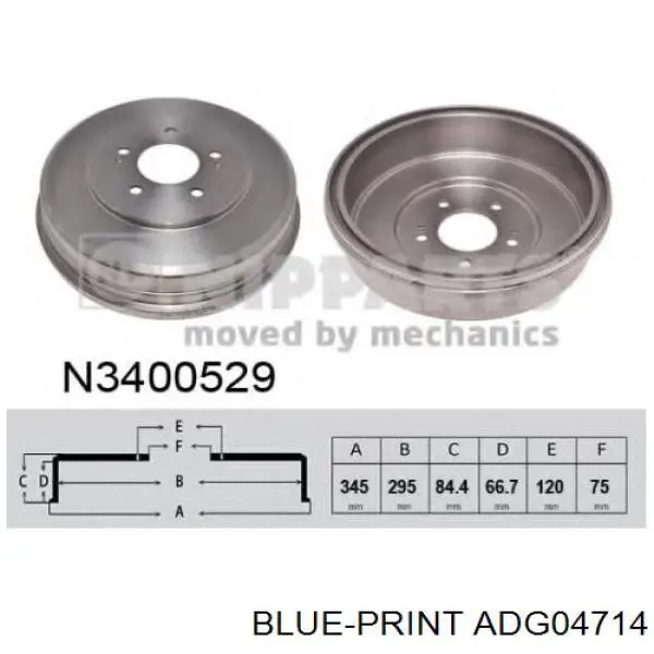 Барабан гальмівний задній Delphi BF586 ціна, від 52.60 USD