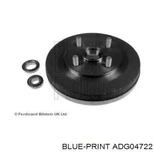 Барабан гальмівний задній ADG04722 Blue Print