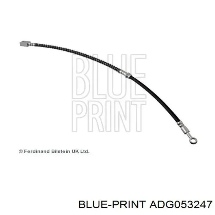 ADG053247 Blue Print шланг гальмівний передній, лівий