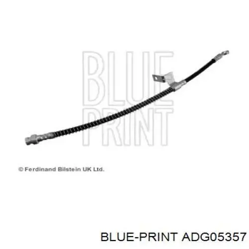 Шланг гальмівний передній, лівий Blue Print ADG05357 ціна, від 18.84 USD