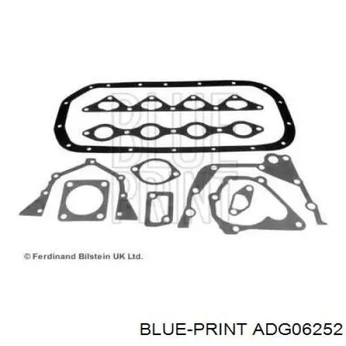 Комплект прокладок двигуна, верхній Hyundai Accent (Хендай Акцент)