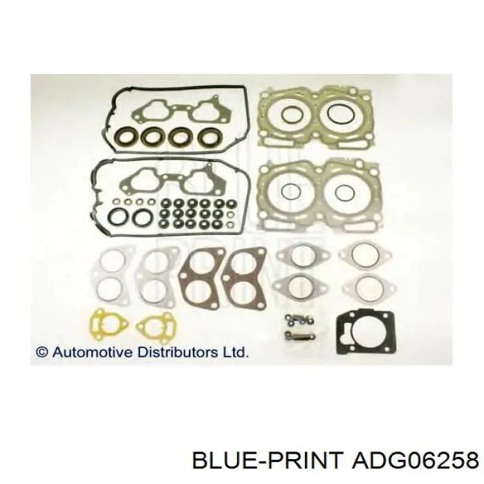 Купити ADG06258 Blue Print Комплект прокладок двигуна, верхній