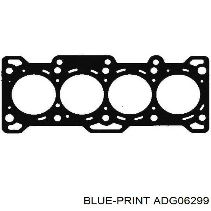 Комплект прокладок двигуна, верхній Blue Print ADG06299 ціна, від 109.48 USD