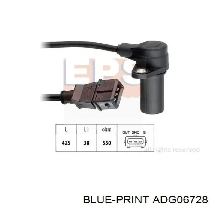 Купити ADG06728 Blue Print Прокладка клапанної кришки