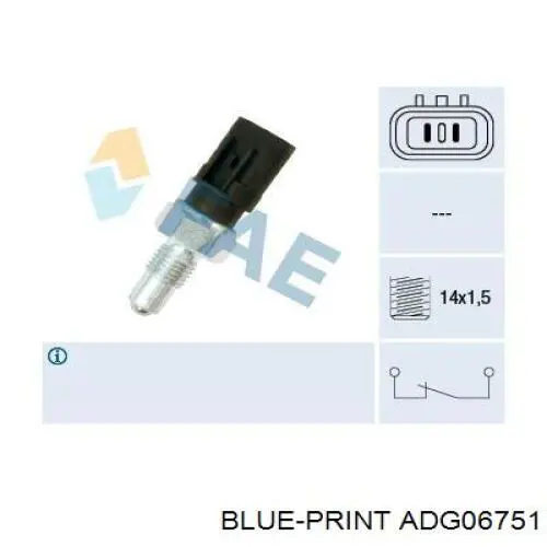 Купити ADG06751 Blue Print Прокладка клапанної кришки