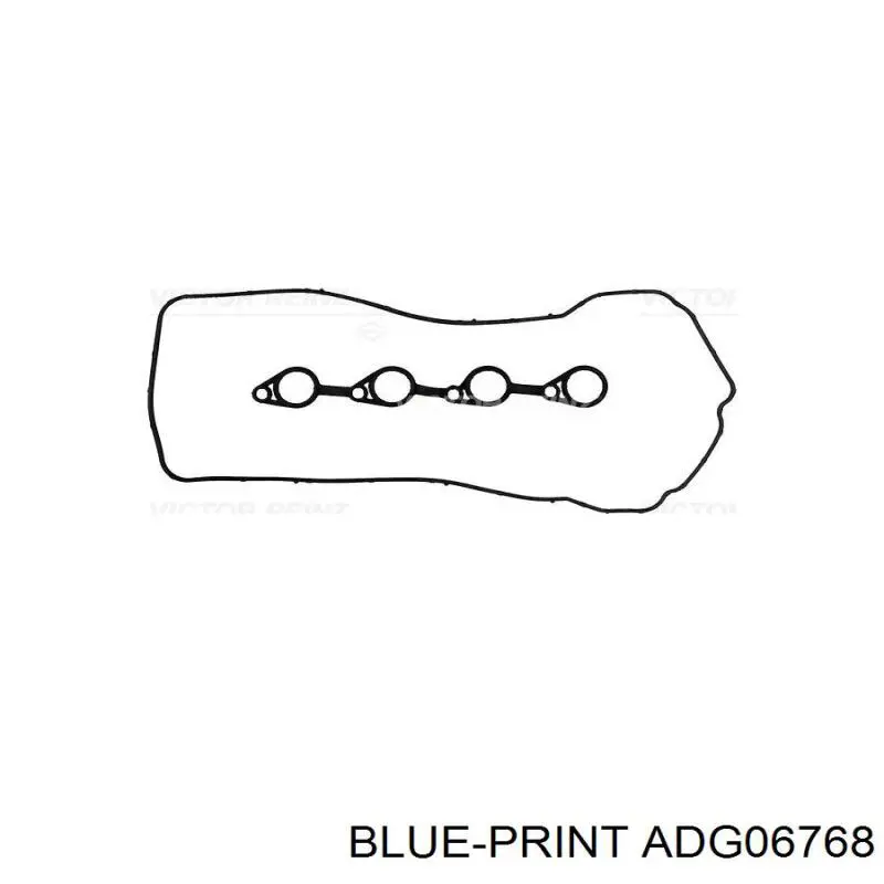 Прокладка клапанної кришки двигуна, комплект Blue Print ADG06768 ціна, від 12.68 USD
