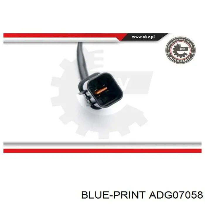Лямбдазонд, датчик кисню до каталізатора ADG07058 Blue Print