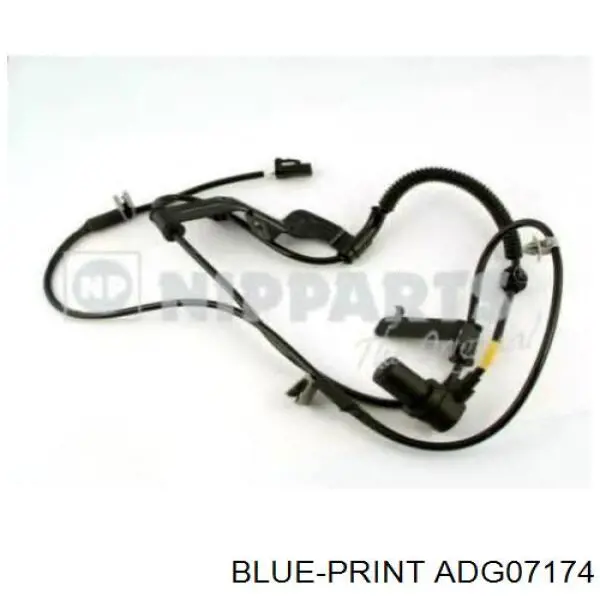 Датчик АБС (ABS) передній, лівий ADG07174 Blue Print