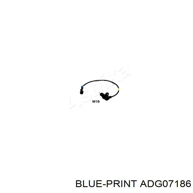Купити ADG07186 Blue Print Датчик АБС (ABS) задній, правий