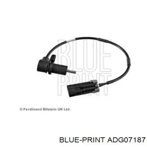 Датчик АБС (ABS) задній, лівий ADG07187 Blue Print