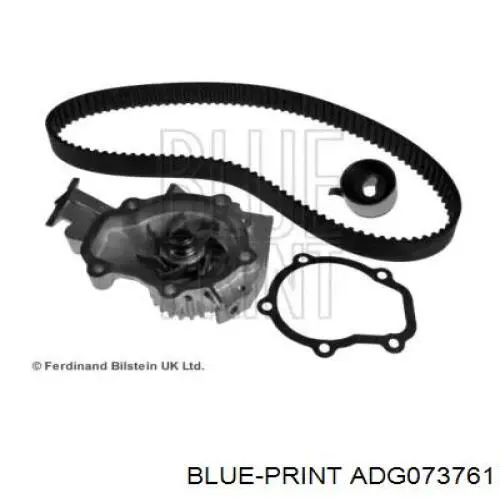 Ремінь ГРМ, комплект ADG073761 Blue Print