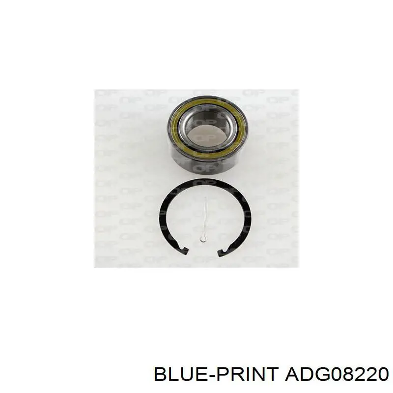 Комплект підшипник маточини передньої KAP KM0800108 ціна, від 19.04 USD