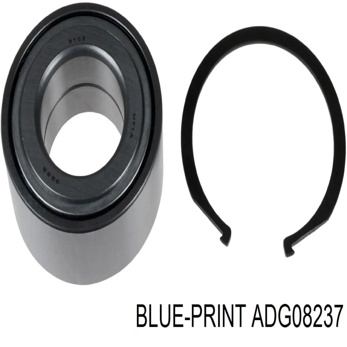 Комплект підшипник маточини передньої Blue Print ADG08237 ціна, від 36.00 USD