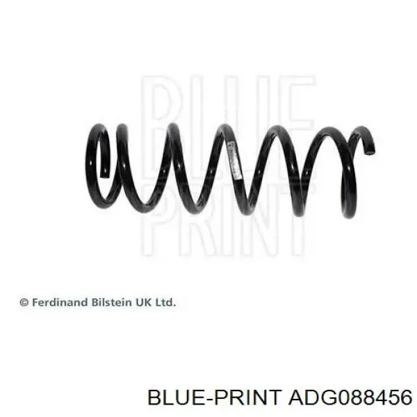 ADG088456 Blue Print Пружина підвіски задня