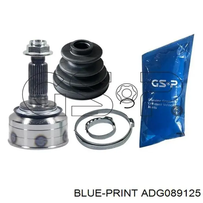 Граната колісна Blue Print ADG089125 ціна, від 36.29 USD