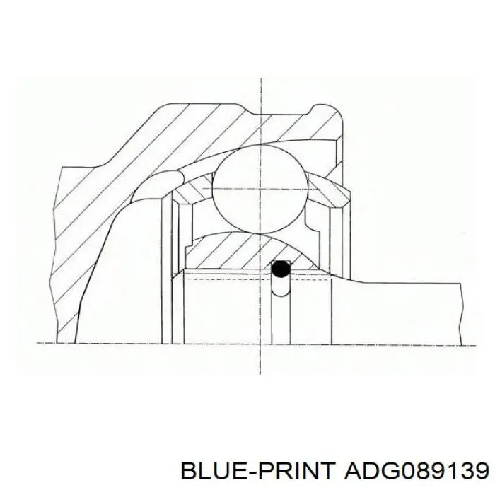 Купити ADG089139 Blue Print Шарнір приводу зовнішній