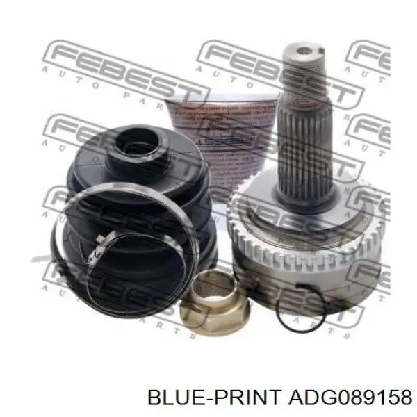 Купити ADG089158 Blue Print Шарнір приводу зовнішній