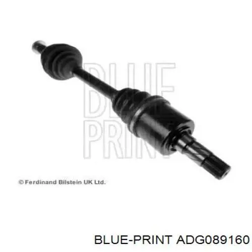 Ліва піввісь ADG089160 Blue Print