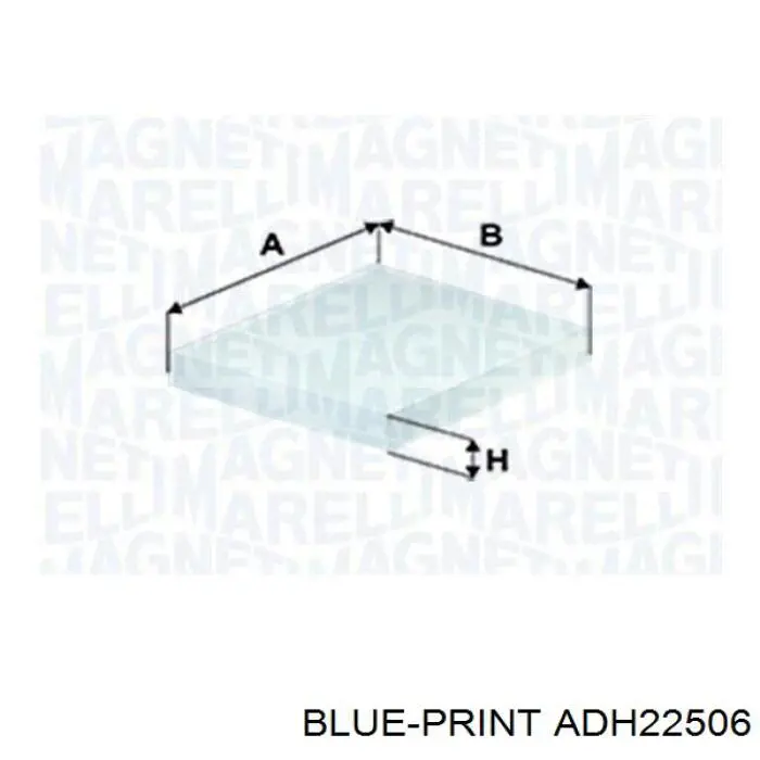 ADH22506 Blue Print фільтр салону
