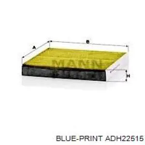 Повітряний фільтр салону Blue Print ADH22515