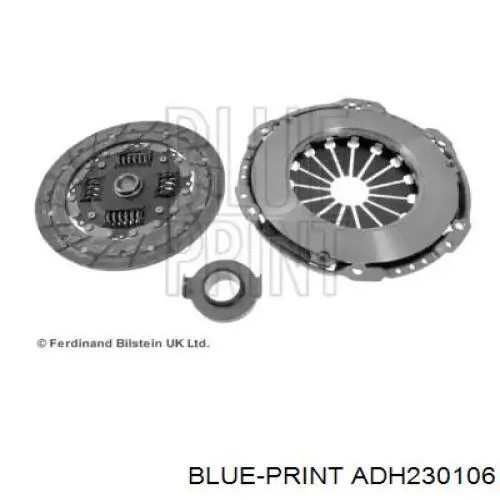 Комплект зчеплення (3 частини) Blue Print ADH230106 ціна, від 395.74 USD