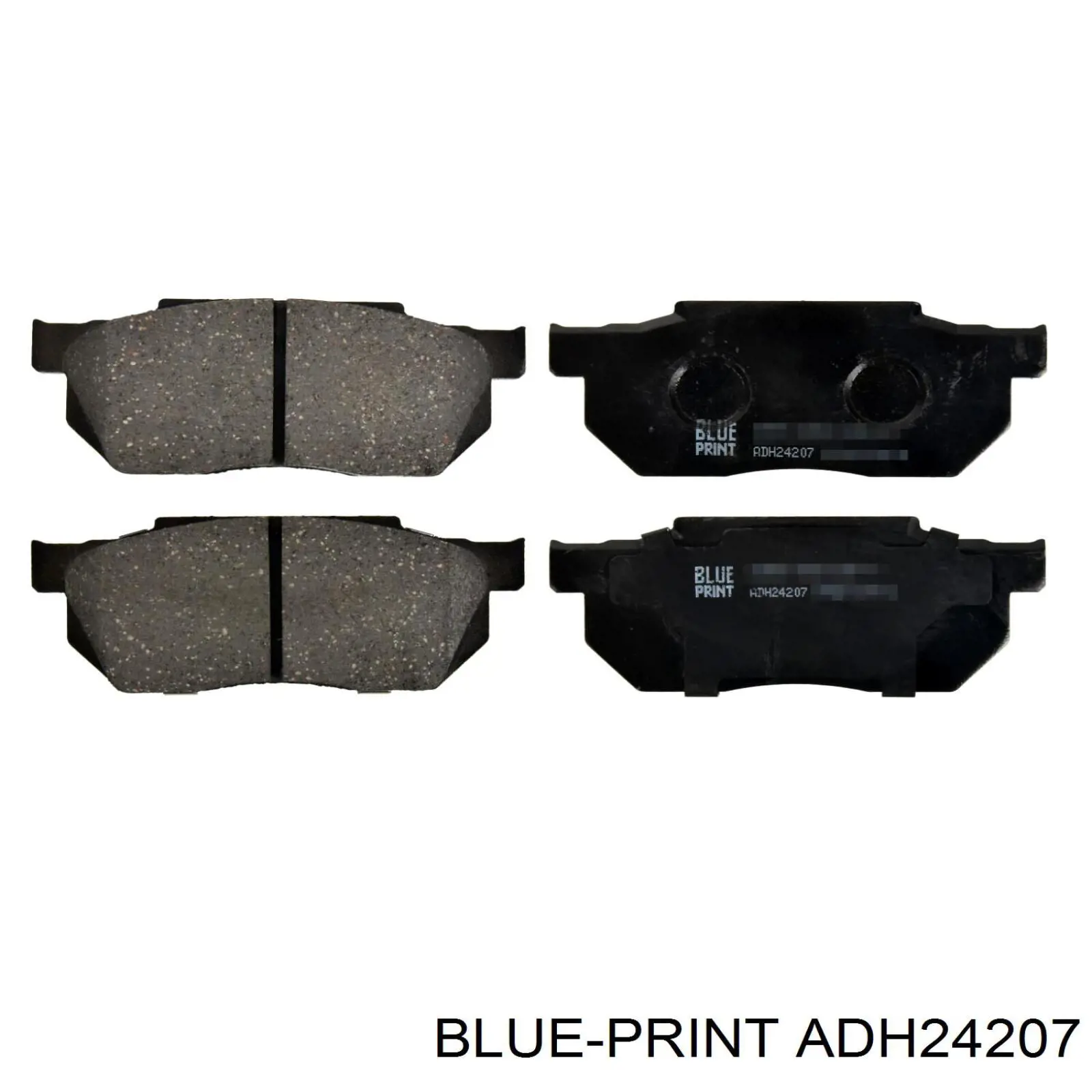 ADH24207 Blue Print колодки гальмівні передні, дискові