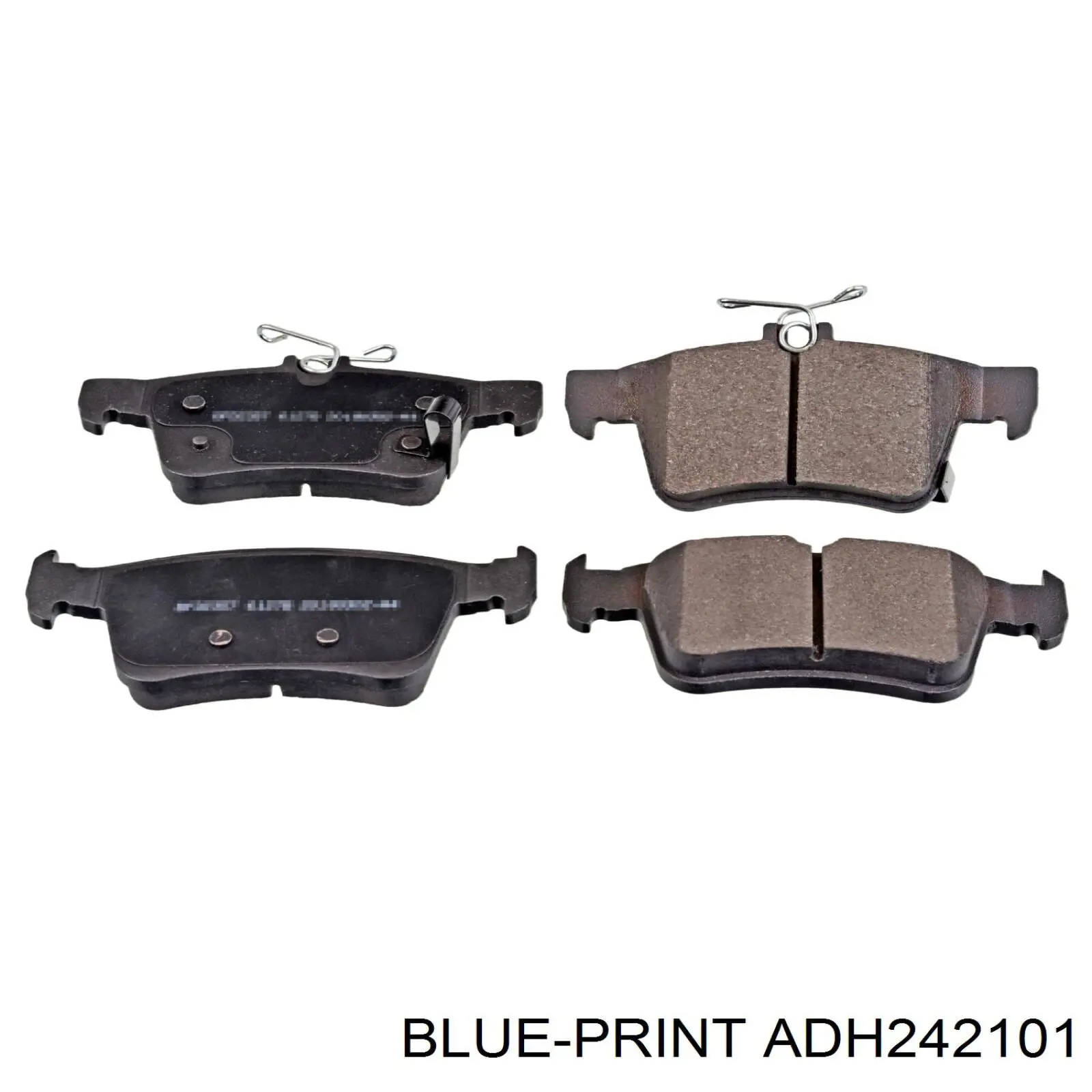ADH242101 Blue Print колодки гальмові задні, дискові