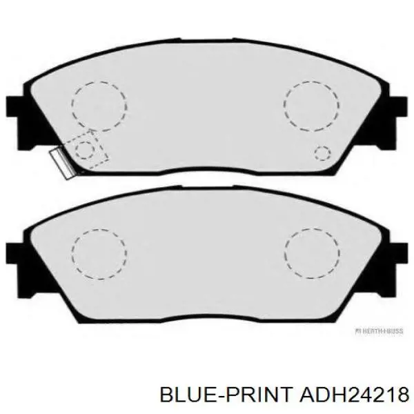 Передні тормозні колодки GDB763 Lucas
