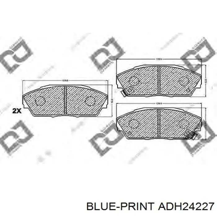 Купити GDB733 Lucas Колодки гальмівні передні, дискові