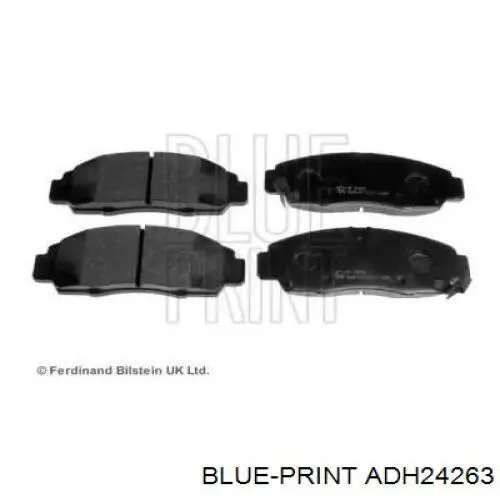 Купити ADH24263 Blue Print Колодки гальмівні передні, дискові