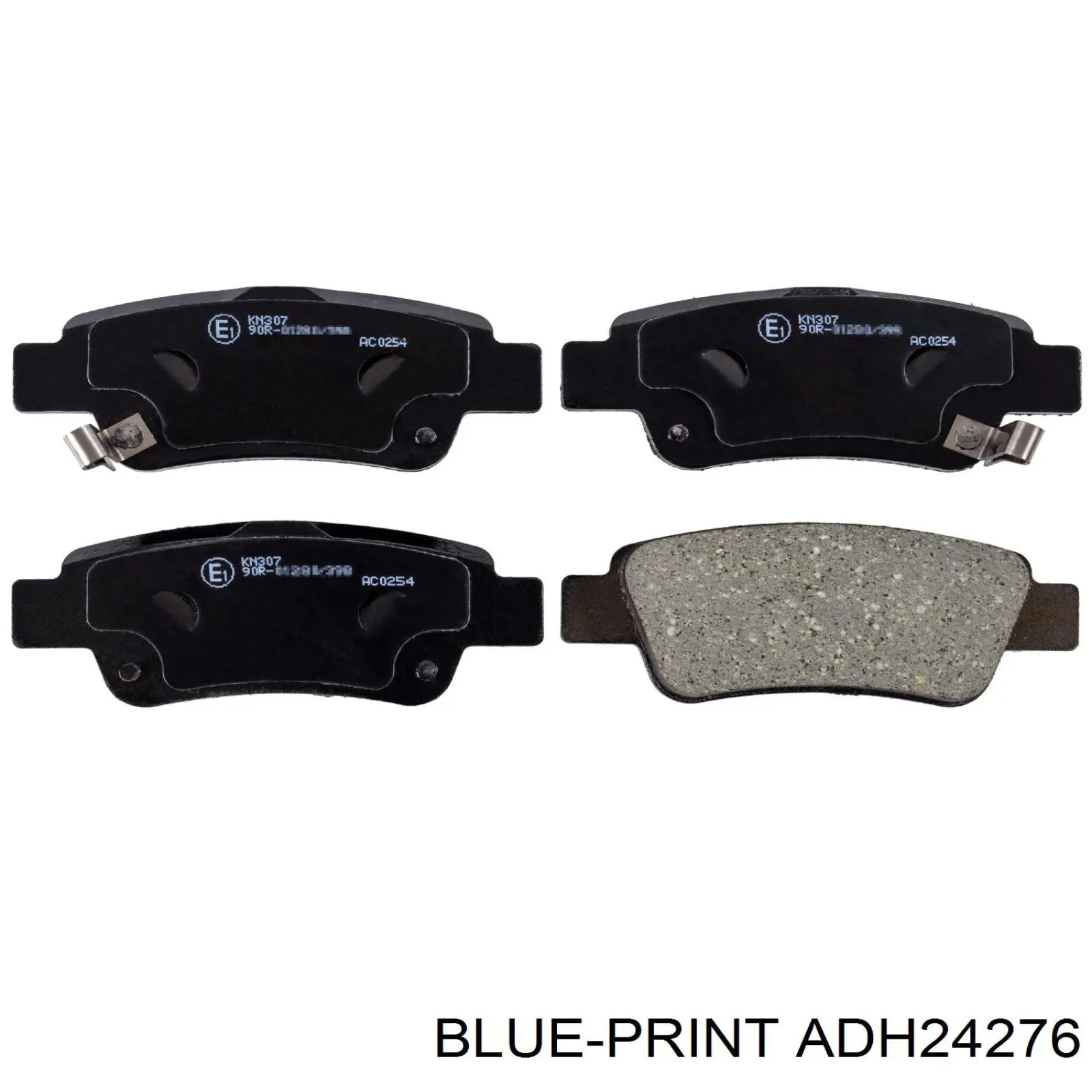 ADH24276 Blue Print Колодки гальмівні задні, дискові