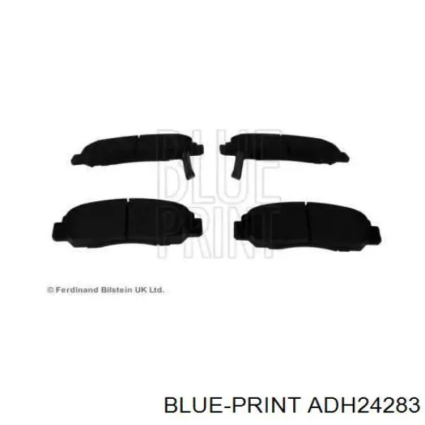 ADH24283 Blue Print колодки гальмівні передні, дискові