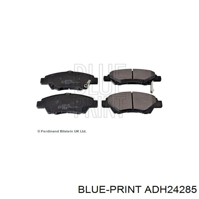 ADH24285 Blue Print колодки гальмівні передні, дискові