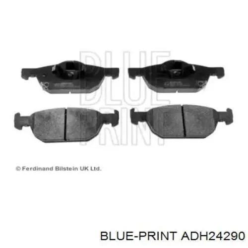 Гальмівні колодки Blue Print ADH24290 ціна, від 30.19 USD