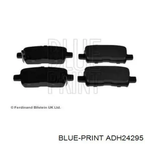 Задні гальмівні колодки Blue Print ADH24295 ціна, від 26.96 USD