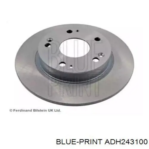 Гальмівні диски ADH243100 Blue Print