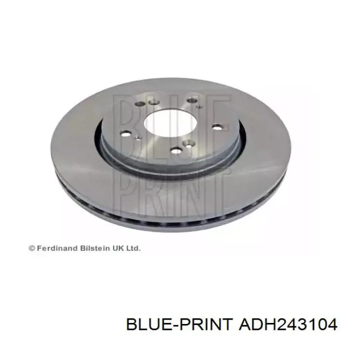 ADH243104 Blue Print диск гальмівний передній