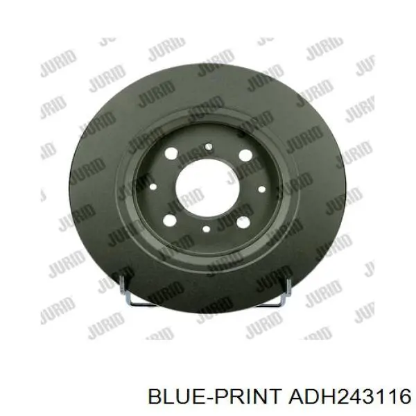 Диск гальмівний задній Jurid/Bendix 562704JC