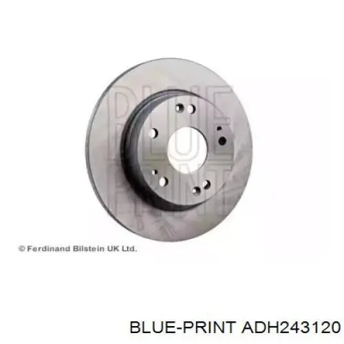 ADH243120 Blue Print диск гальмівний задній