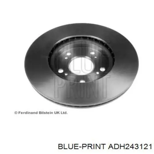 Диск гальмівний передній ADH243121 Blue Print