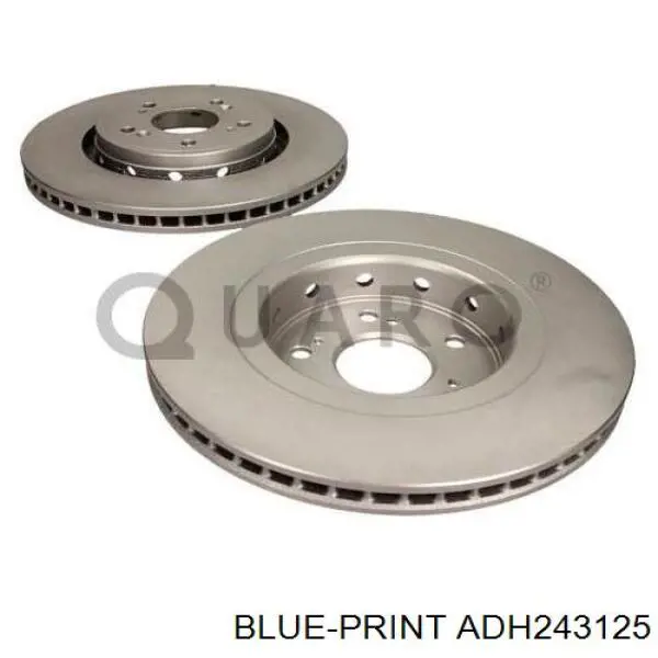 Диск гальмівний передній Jurid/Bendix 563221JC
