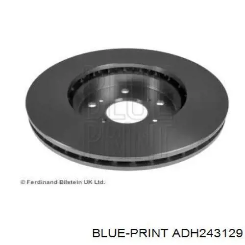 Диск гальмівний передній Blue Print ADH243129