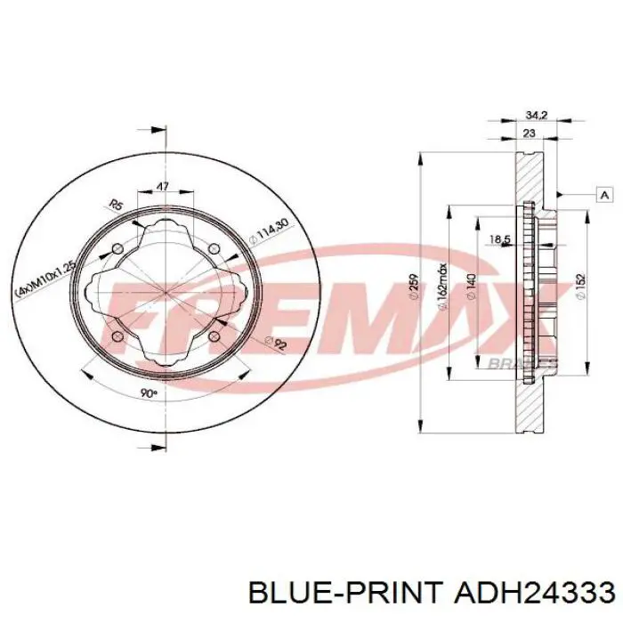 Диск переднього гальма Bosch 986478568 ціна, від 30.57 USD