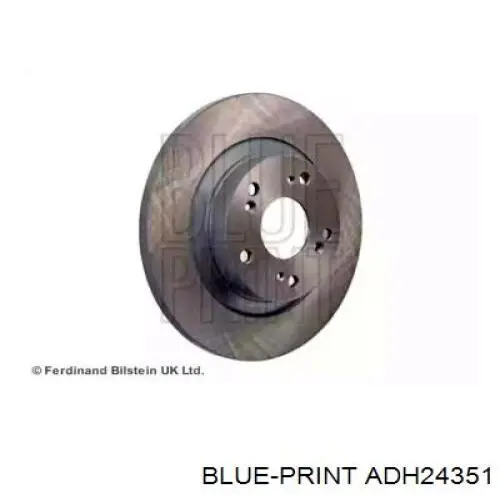 Купити ADH24351 Blue Print Диск заднього гальма
