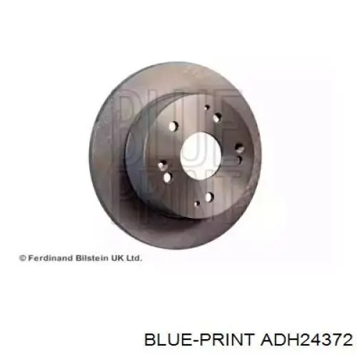 ADH24372 Blue Print диск гальмівний задній