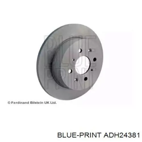 ADH24381 Blue Print диск гальмівний задній