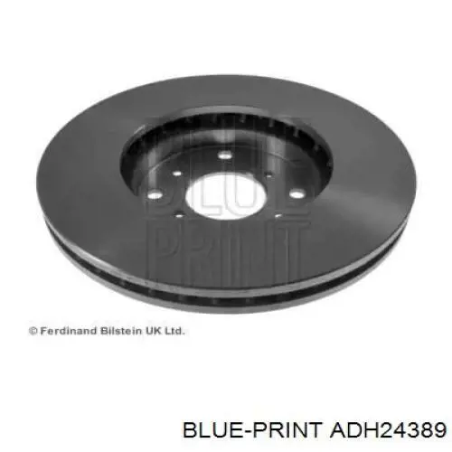 Диск гальмівний передній ADH24389 Blue Print