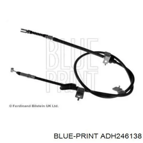 13104423R Ashika Трос стоянкового гальма задній правий